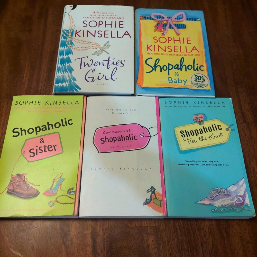 Confessions Of A Shopaholic Lot of 5 Twenties Girl Sophie Kinsella HC & PB Books